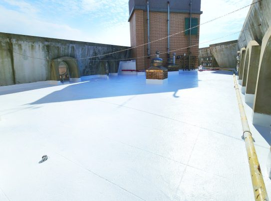 辰子名防水,社區屋頂防水工程實績,施工後。 辰子名防水,社區屋頂防水工程實績,施工後。